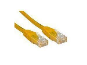 Yellow Cat6 Network Cable - 1m
