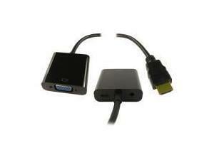 HDMI TO VGA Adaptor + Audio/USB