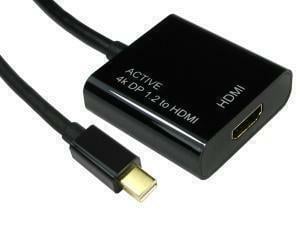 Mini DisplayPort V1.2 to HDMI adapter, 4k (Active)