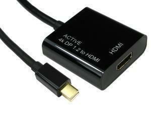 Mini DisplayPort V1.2 to HDMI adapter, 4k Active                                                                                                                   