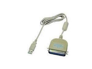 USB To Parallel Printer Cable - 2m                                                                                                                                   