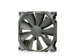 Novatech Black Case Fan - 140mm 3 pin OEM No Screws                                                                                                                  