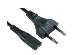 2M Euro Plug to C7 Mains Lead
