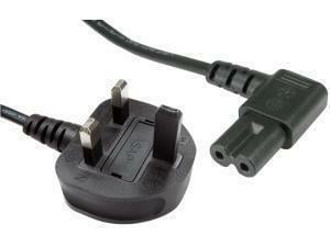 Novatech Figure 8 Power Cable - 1.8m- right angled                                                                                                                   