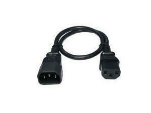 Cables Direct 3m 240v  IEC Extension Cable C13 to C14 Kettle Lead Extension                                                                                    