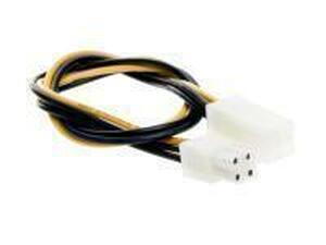 Novatech 4 Pin 12v P4 Extension Cable - 33cm                                                                                                                         