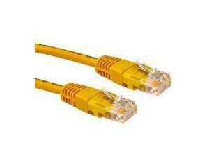 Yellow Cat5e Network Cable 0.25M