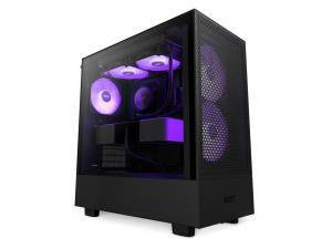 NZXT H5 Flow RGB Black Mid Tower Chassis                                                                                                                             