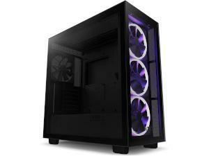 NZXT H7 Elite Black Tempered Glass PC Gaming Case - Mid Tower                                                                                                        