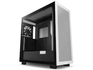 NZXT H7 Flow Black / White Mid Tower Chassis                                                                                                                         