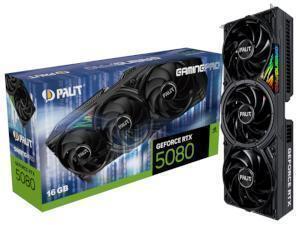 PALiT NVIDIA GeForce RTX 5080 GamingPro 16GB GDDR7 Graphics Card