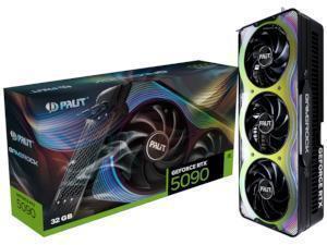 PALiT NVIDIA GeForce RTX 5090 GAMEROCK 32GB GDDR7 Graphics Card                                                                                                      