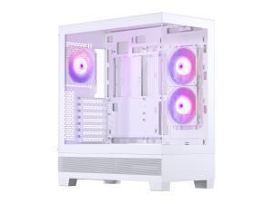 Phanteks XT View ATX Case Tempered Glass Windows - White