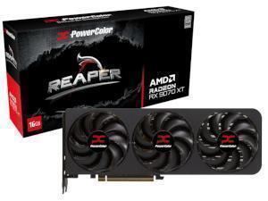 PowerColor AMD Radeon RX 9070 XT Reaper 16GB GDDR6 Graphics Card                                                                                                     