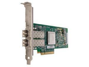 QLogic QLE2560 Dual Port 8Gb/s Fibre Channel (FC) to PCI-E x8, Host Bus Adaptor (HBA)