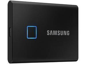 *B-Stock item - 2 yrs warranty*Samsung T7 Touch Black 2TB Portable SSD with Fingerprint ID