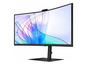 Samsung ViewFinity S6 S34C652VAU 34inch Class Webcam UW-QHD Curved Screen LED Monitor - 21:9 - Black