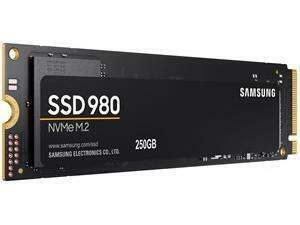 Samsung 980 250GB PCIe 3.0 NVMe M.2  Internal SSD                                                                                                                    