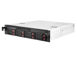 Silverstone RM21-308 2U 2U 8-Bay 2.5'' / 3.5'' HDD / SSD Rackmount Chassis