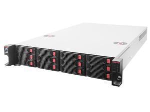 Silverstone RM22-312 2U 2U 12-Bay 2.5'' / 3.5'' HDD / SSD Rackmount Chassis