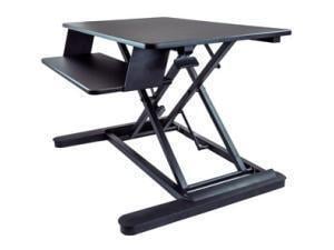 *B-Stock item - 90 days warranty StarTech.com Sit Stand Desk Converter - Large 35in Work Surface - Adjustable Stand up Desk - For Two Monitors up to 24" or One 30" -
