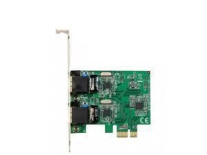 *B-stock item - 6 months warranty*StarTech.com Dual Port Gigabit PCI Express Server Network Adapter Card - PCIe NIC - PCI Express x1 - 2 Port(s) - 2 - Twisted Pair