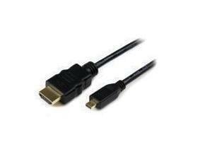 Startech High Speed HDMI Cable to HDMI Micro with Ethernet, 2M                                                                                                       