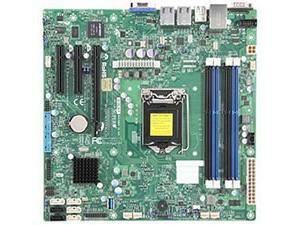 Supermicro X10SLM-F Intel C224 (Socket 1150) Motherboard                                                                                                             