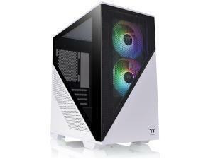 Thermaltake Divider 170 Tempered Glass ARGB Snow White Mini Tower Chassis