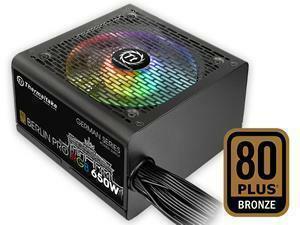 Thermaltake Berlin Pro RGB Series 650W 80 Plus Bronze Certified PSU                                                                                                  