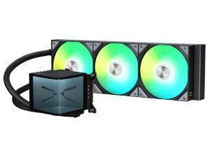 TRYX PANORAMA ARGB 360 Black All-In-One 360mm CPU Liquid Cooler                                                                                                      
