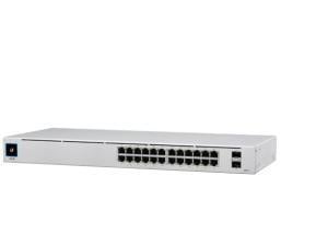 Ubiquiti Networks UniFi 24-Port PoE Managed L2/L3 Gigabit Ethernet (10/100/1000) Silver 1U Power over Ethernet (PoE)