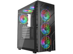 Vida Sirocco V2 Black ARGB Gaming Tower Chassis                                                                                                                      