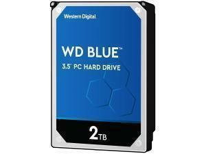 WD Blue 2TB 3.5" Desktop Hard Drive (HDD)                                                                                                                            