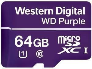 Western Digital Purple 64GB Micro SDXC Class 10 Memory Card