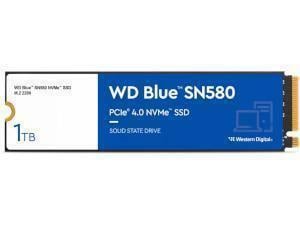 WD Blue SN580 1TB NVMe PCIe 4.0 SSD Up to 4150MB/s Read | 4150MB/s Write                                                                                           