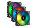 ML120 PRO RGB LED 120MM PWM Premium Magnetic Levitation Fan — 3 Fan Pack with Lighting Node PRO small image