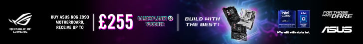 Get a Gamesplanet voucher with select Asus ROG motherboards.