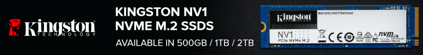  Kingston NV1 NVME M.2 SSDs