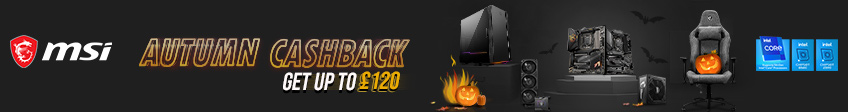 MSI Autumn Cashback Promotion