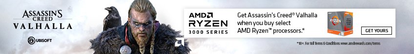 AMD Ryzen Assassins Creed Valhalla Promotion