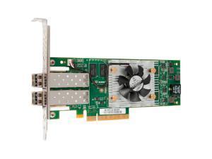 QLogic QLE2672 Dual Port 16Gb/s Fibre Channel (FC) to PCI-E x8, Host Bus Adaptor (HBA) small image