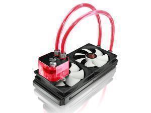*B-stock opened box, signs of use* - Raijintek Triton 280mm AIO Water Cooling Solution - Comes with Red, Green Andamp; Blue Transparent Coolant