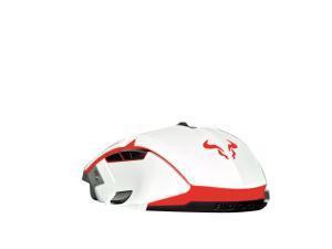RIOTORO Aurox Prism RGB Gaming Mouse, White