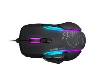 ROCCAT Kone AIMO RGBA Smart Customisation Gaming Mouse, Black