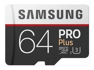 Samsung PRO Plus 64GB MIcroSDHC Class 10 Memory Card