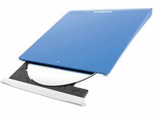 Samsung SE-208GB 8x Blue Ultra Slim External DVD Re-Writer USB Retail