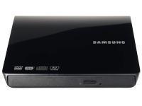 Samsung SE-208GB Slim 8x DVDRW External USB DVD Writer With AV Connectivity - Black