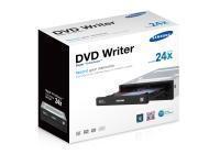 Samsung 224BB 24x DVD Re-Writer - SATA - Black - Retail