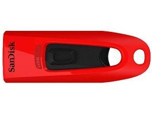 SanDisk Ultra 32GB USB 3.0 Red Flash Memory Drive